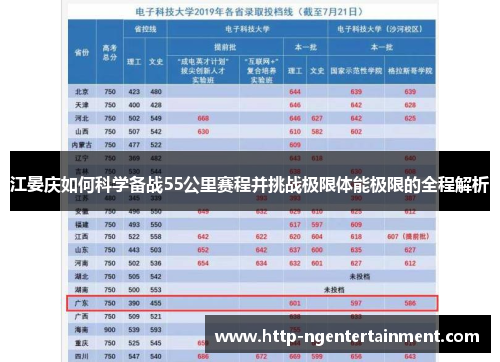 江晏庆如何科学备战55公里赛程并挑战极限体能极限的全程解析