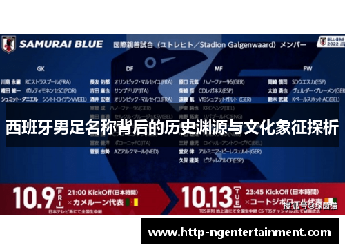 西班牙男足名称背后的历史渊源与文化象征探析